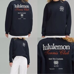 Lululemon Heavyweight Fleece Pullover *Graphic! NWT